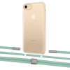 Чохол Upex Crossbody Protection Case для iPhone SE 2020 | 8 | 7 Crystal with Twine Pistachio and Fausset Silver (UP83025)