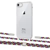 Чохол Upex Crossbody Protection Case для iPhone SE 2020 | 8 | 7 Crystal with Twine Critical Camouflage and Fausset Silver (UP83034)