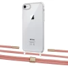 Чехол Upex Crossbody Protection Case для iPhone SE 2020 | 8 | 7 Crystal with Twine Cantaloupe and Fausset Gold (UP83040)