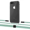 Чехол Upex Crossbody Protection Case для iPhone 8 Plus | 7 Plus Crystal with Twine Mint and Fausset Matte Black (UP83061)