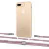 Чехол Upex Crossbody Protection Case для iPhone 8 Plus | 7 Plus Crystal with Twine Rose Gold and Fausset Silver (UP83071)