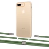 Чохол Upex Crossbody Protection Case для iPhone 8 Plus | 7 Plus Crystal with Twine Pistachio and Fausset Silver (UP83076)