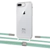 Чохол Upex Crossbody Protection Case для iPhone 8 Plus | 7 Plus Crystal with Twine Mint and Fausset Silver (UP83078)
