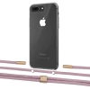 Чехол Upex Crossbody Protection Case для iPhone 8 Plus | 7 Plus Crystal with Twine Rose Gold and Fausset Gold (UP83088)