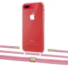 Чохол Upex Crossbody Protection Case для iPhone 8 Plus | 7 Plus Crystal with Twine Coral and Fausset Gold (UP83089)