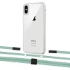 Чехол Upex Crossbody Protection Case для iPhone XS | X Crystal with Twine Pistachio and Fausset Matte Black (UP83110)