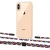 Чохол Upex Crossbody Protection Case для iPhone XS Max Crystal with Twine Critical Camouflage and Fausset Matte Black (UP83221)