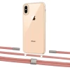 Чехол Upex Crossbody Protection Case для iPhone XS Max Crystal with Twine Cantaloupe and Fausset Silver (UP83227)
