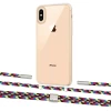 Чехол Upex Crossbody Protection Case для iPhone XS | X Crystal with Twine Critical Camouflage and Fausset Silver (UP83136)