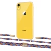 Чехол Upex Crossbody Protection Case для iPhone XR Crystal with Twine Blue Sunset and Fausset Gold (UP83201)
