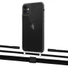 Чехол Upex Crossbody Protection Case для iPhone 11 Crystal with Twine Black  and Fausset Matte Black (UP83256)