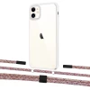 Чехол Upex Crossbody Protection Case для iPhone 11 Crystal with Twine Mulberry and Fausset Matte Black (UP83266)