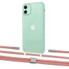 Чехол Upex Crossbody Protection Case для iPhone 11 Crystal with Twine Cantaloupe and Fausset Silver (UP83278)