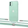 Чехол Upex Crossbody Protection Case для iPhone 11 Crystal with Twine Pistachio and Fausset Silver (UP83280)