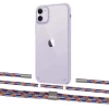 Чохол Upex Crossbody Protection Case для iPhone 11 Crystal with Twine Blue Sunset and Fausset Silver (UP83286)