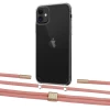 Чехол Upex Crossbody Protection Case для iPhone 11 Crystal with Twine Cantaloupe and Fausset Gold (UP83295)