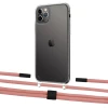 Чехол Upex Crossbody Protection Case для iPhone 11 Pro Crystal with Twine Cantaloupe and Fausset Matte Black (UP83312)