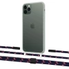 Чохол Upex Crossbody Protection Case для iPhone 11 Pro Max Crystal with Twine Blue Marine and Fausset Matte Black (UP83373)