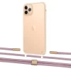 Чехол Upex Crossbody Protection Case для iPhone 11 Pro Crystal with Twine Rose Gold and Fausset Gold (UP83343)