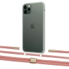 Чохол Upex Crossbody Protection Case для iPhone 11 Pro Crystal with Twine Cantaloupe and Fausset Gold (UP83346)