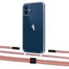 Чехол Upex Crossbody Protection Case для iPhone 12 mini Crystal with Twine Cantaloupe and Fausset Matte Black (UP83465)
