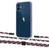 Чехол Upex Crossbody Protection Case для iPhone 12 mini Crystal with Twine Critical Camouflage and Fausset Matte Black (UP83476)