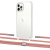 Чохол Upex Crossbody Protection Case для iPhone 12 | 12 Pro Crystal with Twine Cantaloupe and Fausset Silver (UP83431)
