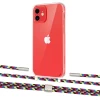 Чехол Upex Crossbody Protection Case для iPhone 12 mini Crystal with Twine Critical Camouflage and Fausset Silver (UP83493)