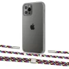 Чохол Upex Crossbody Protection Case для iPhone 12 | 12 Pro Crystal with Twine Critical Camouflage and Fausset Silver (UP83442)