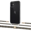 Чехол Upex Crossbody Protection Case для iPhone 12 | 12 Pro Crystal with Twine Copper and Fausset Gold (UP83455)