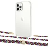 Чехол Upex Crossbody Protection Case для iPhone 12 | 12 Pro Crystal with Twine Critical Camouflage and Fausset Gold (UP83459)