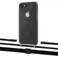 Чехол Upex Crossbody Protection Case для iPhone SE 2020 | 8 | 7 Dark with Twine Black  and Fausset Matte Black (UP83766)