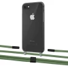 Чохол Upex Crossbody Protection Case для iPhone SE 2020 | 8 | 7 Dark with Twine Mint and Fausset Matte Black (UP83775)