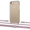 Чохол Upex Crossbody Protection Case для iPhone SE 2020 | 8 | 7 Dark with Twine Rose Gold and Fausset Silver (UP83785)