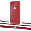 Чохол Upex Crossbody Protection Case для iPhone SE 2020 | 8 | 7 Dark with Twine Red and Fausset Silver (UP83787)