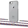 Чохол Upex Crossbody Protection Case для iPhone SE 2020 | 8 | 7 Dark with Twine Blue Sunset and Fausset Silver (UP83796)