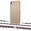Чехол Upex Crossbody Protection Case для iPhone SE 2020 | 8 | 7 Dark with Twine Critical Camouflage and Fausset Silver (UP83799)