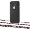 Чехол Upex Crossbody Protection Case для iPhone SE 2020 | 8 | 7 Dark with Twine Critical Camouflage and Fausset Gold (UP83816)