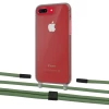 Чехол Upex Crossbody Protection Case для iPhone 8 Plus | 7 Plus Dark with Twine Mint and Fausset Matte Black (UP83826)