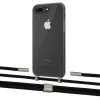 Чехол Upex Crossbody Protection Case для iPhone 8 Plus | 7 Plus Dark with Twine Black  and Fausset Silver (UP83834)