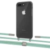 Чохол Upex Crossbody Protection Case для iPhone 8 Plus | 7 Plus Dark with Twine Pistachio and Fausset Silver (UP83841)
