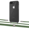 Чохол Upex Crossbody Protection Case для iPhone 8 Plus | 7 Plus Dark with Twine Mint and Fausset Silver (UP83843)