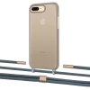 Чехол Upex Crossbody Protection Case для iPhone 8 Plus | 7 Plus Dark with Twine Cactus and Fausset Gold (UP83852)