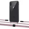 Чехол Upex Crossbody Protection Case для iPhone XS Max Dark with Twine Rose Gold and Fausset Matte Black (UP83972)