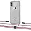 Чохол Upex Crossbody Protection Case для iPhone XS Max Dark with Twine Rose Gold and Fausset Matte Black (UP83972)
