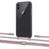 Чохол Upex Crossbody Protection Case для iPhone XS Max Dark with Twine Rose Gold and Fausset Silver (UP83989)
