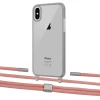 Чохол Upex Crossbody Protection Case для iPhone XS Max Dark with Twine Cantaloupe and Fausset Silver (UP83992)