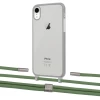 Чохол Upex Crossbody Protection Case для iPhone XR Dark with Twine Mint and Fausset Silver (UP83945)