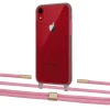 Чехол Upex Crossbody Protection Case для iPhone XR Dark with Twine Coral and Fausset Gold (UP83956)