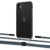 Чехол Upex Crossbody Protection Case для iPhone 11 Dark with Twine Cactus and Fausset Matte Black (UP84028)